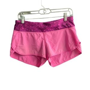 Lululemon 6 pink shorts